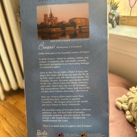 Barbie Dolls of the World France Pink Label - Picture 7 of 7